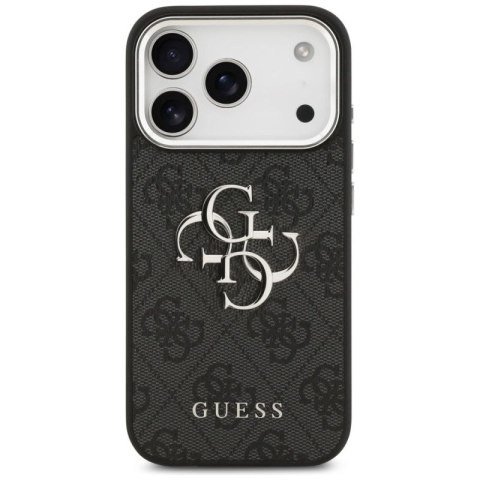 Etui Guess 4G Big 4G Classic Logo na iPhone 17 Pro Max - czarne Guess