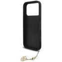 Etui Guess 4G Charms Collection MagSafe na iPhone 17 Pro - czarne Guess