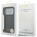Etui Guess 4G Charms Collection MagSafe na iPhone 17 Pro - czarne Guess