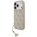 Etui Guess 4G Charms Collection MagSafe na iPhone 17 Pro - różowe Guess