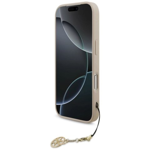 Etui Guess 4G Charms Collection MagSafe na iPhone 17 Pro - różowe Guess