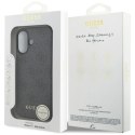 Etui Guess 4G Charms Collection MagSafe na iPhone 17 - czarne Guess