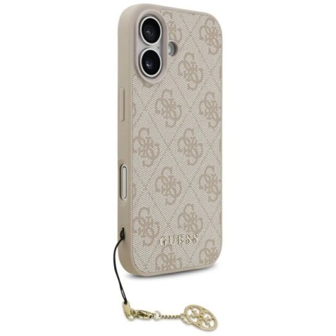 Etui Guess 4G Charms Collection MagSafe na iPhone 17 - różowe Guess