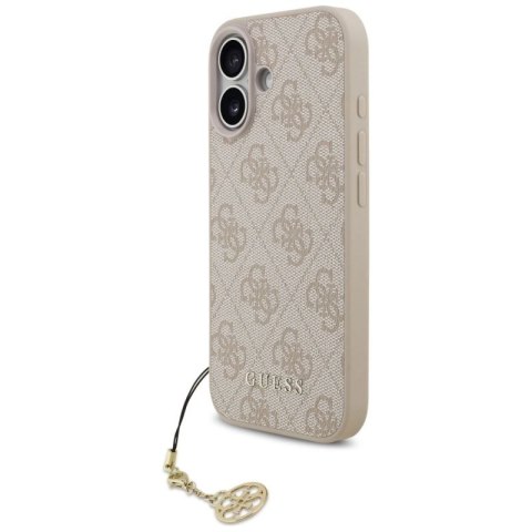 Etui Guess 4G Charms Collection MagSafe na iPhone 17 - różowe Guess