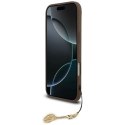 Etui Guess 4G Charms Collection MagSafe na iPhone Air - brązowe Guess