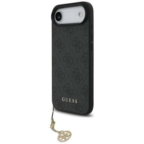 Etui Guess 4G Charms Collection MagSafe na iPhone Air - czarne Guess
