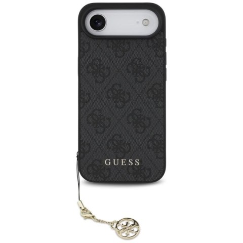 Etui Guess 4G Charms Collection MagSafe na iPhone Air - czarne Guess