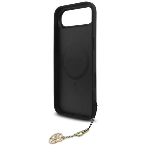 Etui Guess 4G Charms Collection MagSafe na iPhone Air - czarne Guess
