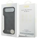 Etui Guess 4G Charms Collection MagSafe na iPhone Air - czarne Guess