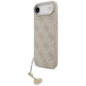 Etui Guess 4G Charms Collection MagSafe na iPhone Air - różowe Guess