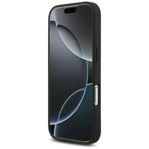 Etui Guess 4G Circle Classic Logo MagSafe na iPhone 17 Pro - czarne Guess