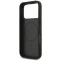 Etui Guess 4G Circle Classic Logo MagSafe na iPhone 17 Pro - czarne Guess