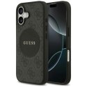 Etui Guess 4G Circle Classic Logo MagSafe na iPhone 17 - czarne Guess