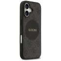 Etui Guess 4G Circle Classic Logo MagSafe na iPhone 17 - czarne Guess