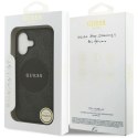Etui Guess 4G Circle Classic Logo MagSafe na iPhone 17 - czarne Guess