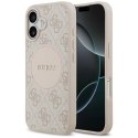 Etui Guess 4G Circle Classic Logo MagSafe na iPhone 17 - różowe Guess
