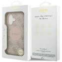 Etui Guess 4G Circle Classic Logo MagSafe na iPhone 17 - różowe Guess
