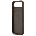 Etui Guess 4G Circle Classic Logo MagSafe na iPhone Air - brązowe Guess