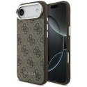 Etui Guess 4G Classic Logo MagSafe na iPhone Air - brązowe Guess