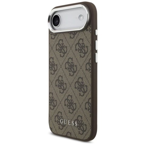 Etui Guess 4G Classic Logo MagSafe na iPhone Air - brązowe Guess