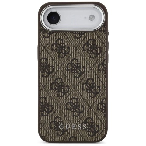 Etui Guess 4G Classic Logo MagSafe na iPhone Air - brązowe Guess