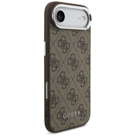 Etui Guess 4G Classic Logo MagSafe na iPhone Air - brązowe Guess