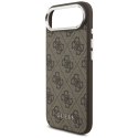 Etui Guess 4G Classic Logo MagSafe na iPhone Air - brązowe Guess