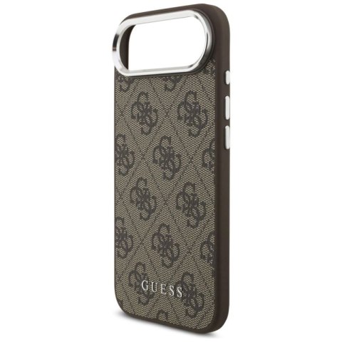 Etui Guess 4G Classic Logo MagSafe na iPhone Air - brązowe Guess