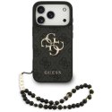 Etui Guess 4G Strap 4G Classic Logo na iPhone 17 Pro - czarne Guess