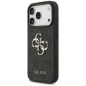 Etui Guess 4G Strap 4G Classic Logo na iPhone 17 Pro - czarne Guess