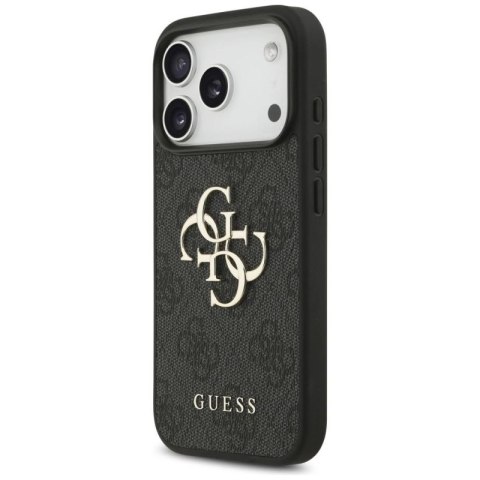 Etui Guess 4G Strap 4G Classic Logo na iPhone 17 Pro - czarne Guess