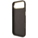 Etui Guess 4G Strass Logo MagSafe na iPhone Air - brązowe Guess