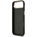 Etui Guess 4G Strass Logo MagSafe na iPhone Air - czarne Guess