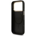 Etui Guess 4G Stripe MagSafe na iPhone 17 Pro - czarne Guess