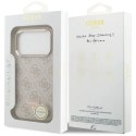Etui Guess 4G Triangle Logo MagSafe na iPhone 17 Pro - różowo-złote Guess