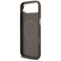 Etui Guess 4G Triangle Logo MagSafe na iPhone Air - brązowe Guess