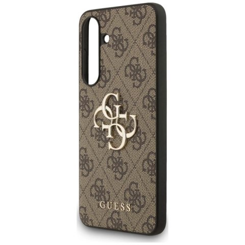 Etui Guess Big 4G Classic Logo na Samsung Galaxy S25 FE - brązowe Guess