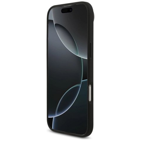 Etui Guess Grained Big 4G & Classic Logo na iPhone Air - czarne Guess