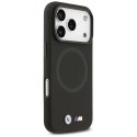 Etui BMW M FW Metal Logo MagSafe na iPhone 17 Pro Max - czarne BMW