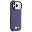 Etui BMW M FW Metal Logo MagSafe na iPhone 17 Pro - granatowe BMW