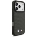 Etui BMW M Kevlar Matt MagSafe na iPhone 17 Pro - czarne BMW