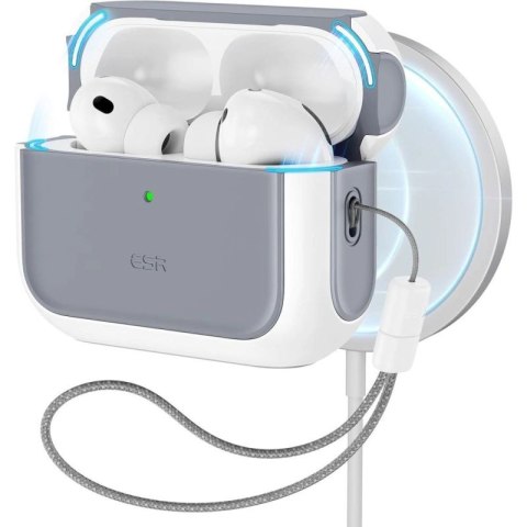 Etui ESR Orbit HaloLock MagSafe na AirPods Pro 3 - białe ESR