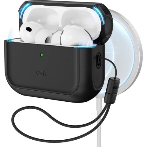 Etui ESR Orbit HaloLock MagSafe na AirPods Pro 3 - czarne ESR