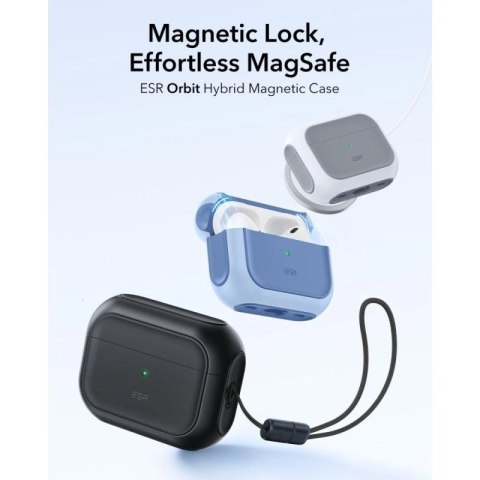 Etui ESR Orbit HaloLock MagSafe na AirPods Pro 3 - czarne ESR