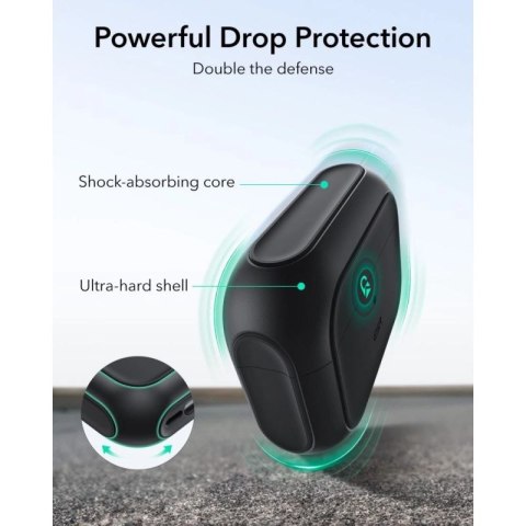 Etui ESR Orbit HaloLock MagSafe na AirPods Pro 3 - czarne ESR