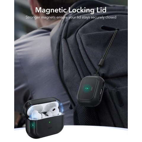 Etui ESR Orbit HaloLock MagSafe na AirPods Pro 3 - czarne ESR
