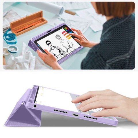 Etui Etui Tech-Protect SmartCase Pen na Lenovo Idea Tab 11.0 TB-336 - fioletowe Tech-Protect