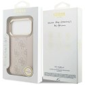 Etui Guess 4G Stripe MagSafe na iPhone 17 Pro - różowe Guess