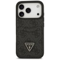 Etui Guess 4G nauble Card Triangle na iPhone 17 Pro - czarne Guess