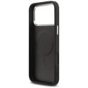 Etui Guess Classic Logo MagSafe na iPhone 17 Pro Max - czarne Guess